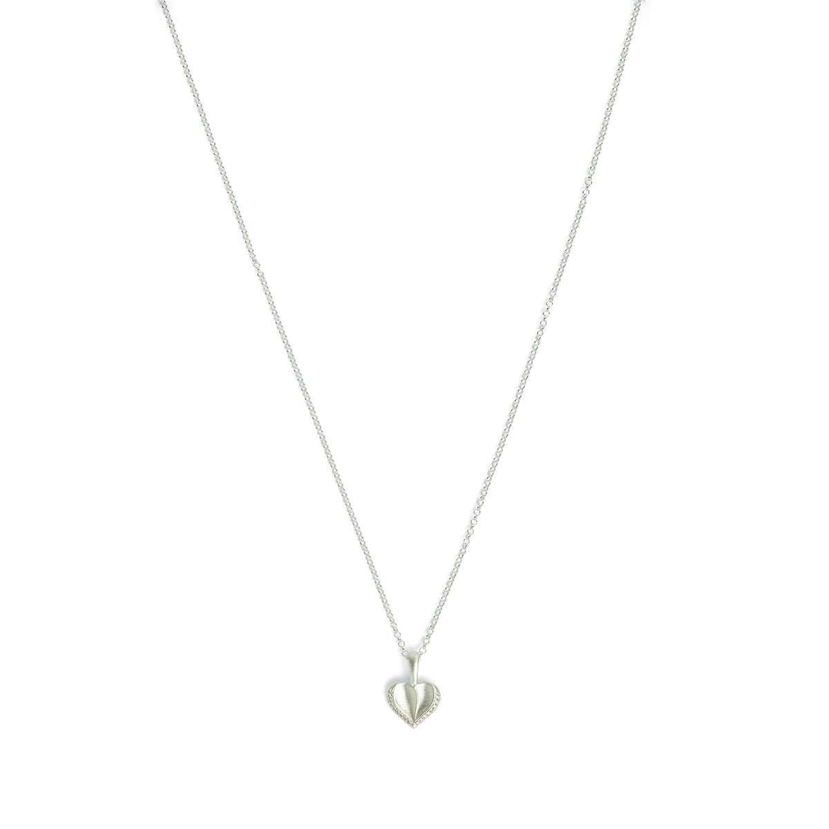 Kette mit Anhänger Corasini von BERND WOLF aus 925er Sterlingsilber mit Zirkonia, Designlinie Love.