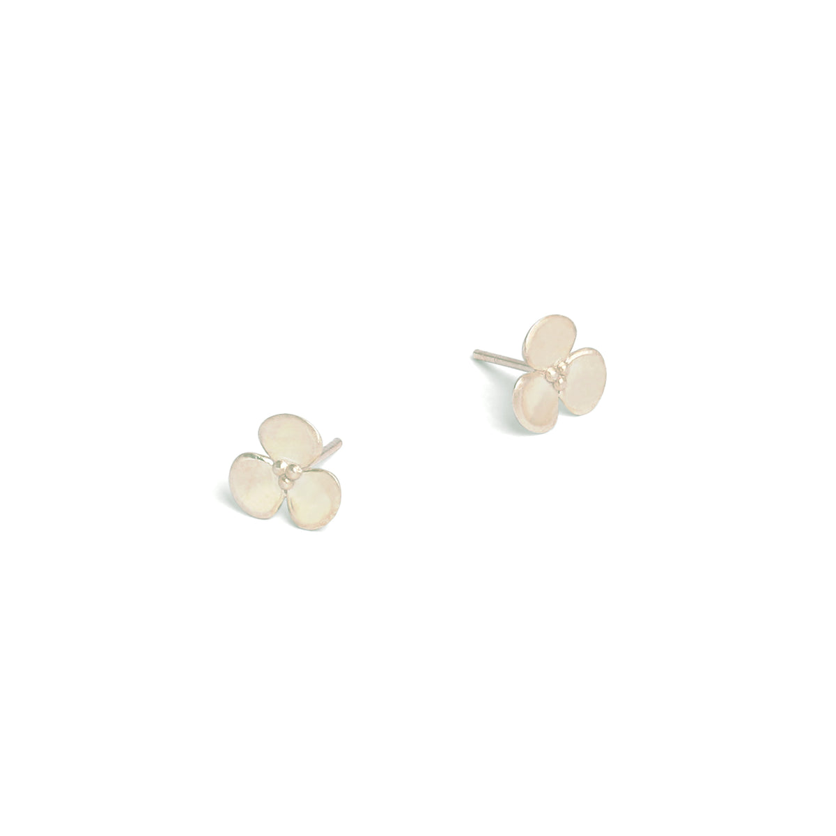 Ohrstecker Leiflori von BERND WOLF aus 925er Sterlingsilber, Designlinie Flowertimes.