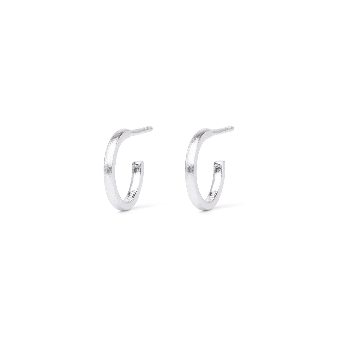 Creolen Creoli von BERND WOLF aus 925er Sterlingsilber, Designlinie Basics.