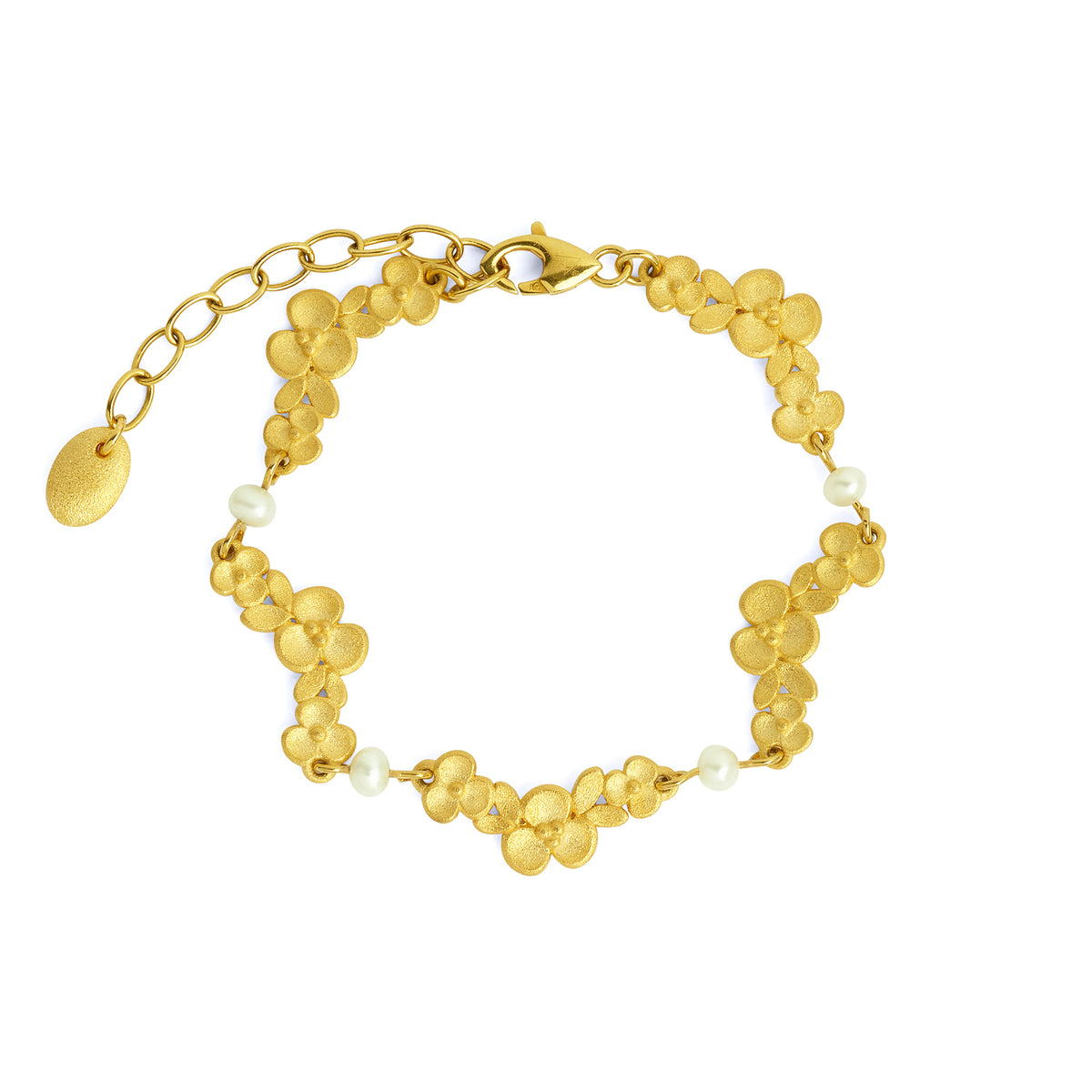 Collier Blooma von BERND WOLF mit Süßwasserperle.