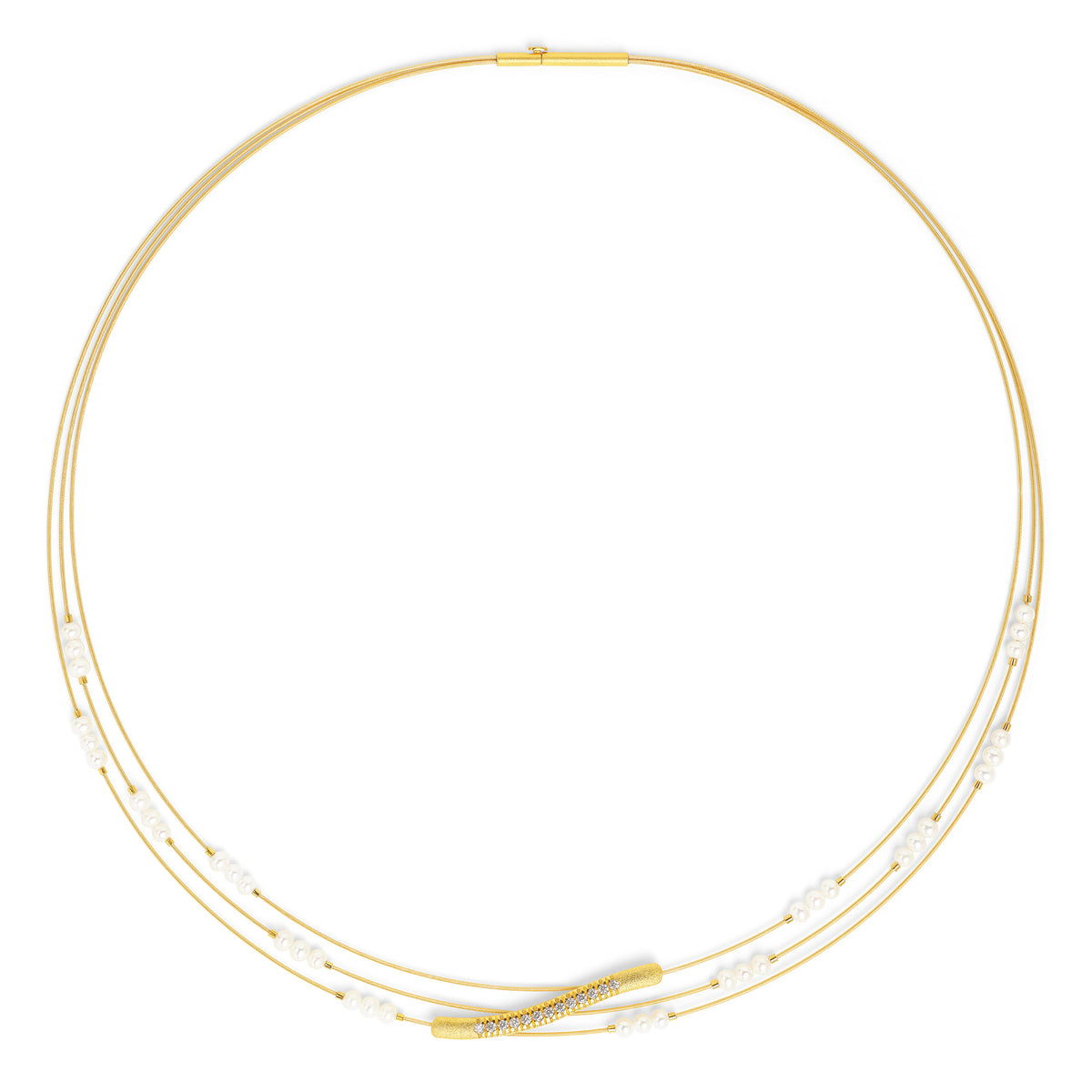 Collier von BERND WOLF mit Süßwasserperle.