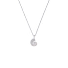 Kette mit Anhänger Escala von BERND WOLF aus 925er Sterlingsilber mit Zirkonia, Designlinie Maritim.