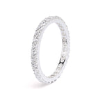 Ring Wellas von BERND WOLF aus 925er Sterlingsilber mit Zirkonia, Designlinie Sparkling Pavé.