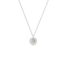 Kette mit Anhänger Sun von BERND WOLF aus 925er Sterlingsilber mit Zirkonia, Designlinie Sun&Moon.