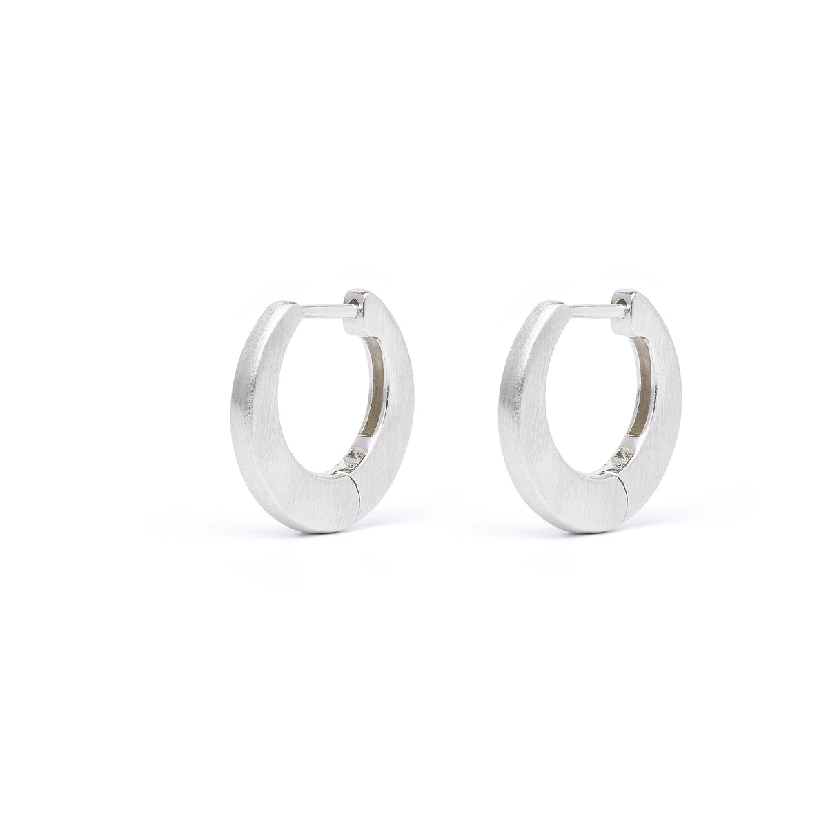 Creolen Medialuno von BERND WOLF aus 925er Sterlingsilber, Designlinie Sun&Moon.