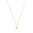 Kette mit Anhänger Corasini von BERND WOLF aus 24-Karat-goldplattiertem Sterlingsilber mit Zirkonia, Designlinie Love.