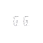 Creolen Creoli von BERND WOLF aus 925er Sterlingsilber, Designlinie Basics.