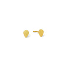 Ohrstecker Aquilis von BERND WOLF aus 24-Karat-goldplattiertem Sterlingsilber, Designlinie Aqua.