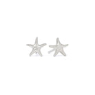 Ohrstecker Seastar von BERND WOLF aus 925er Sterlingsilber, Designlinie Maritim.
