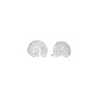 Ohrstecker Escali von BERND WOLF aus 24-Karat-goldplattiertem Sterlingsilber mit Zirkonia, Designlinie Maritim.