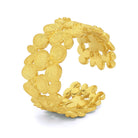 Ring Lianna von BERND WOLF aus 24-Karat-goldplattiertem Sterlingsilber, Designlinie Flowertimes.