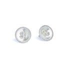 Ohrstecker Lisca von BERND WOLF aus 925er Sterlingsilber mit Zirkonia, Designlinie Flowertimes.