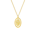 Anhänger Bouqueras von BERND WOLF aus 24-Karat-goldplattiertem Sterlingsilber.