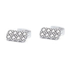 Manschettenknöpfe Lauriel von BERND WOLF aus Silber-rhodiniert mit Silber rhodiniert, Designlinie Lobos.
