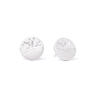 Ohrstecker Bergmond von BERND WOLF aus 925er Sterlingsilber mit Zirkonia, Designlinie Sun&Moon.