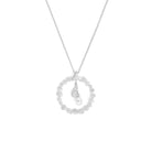 Kette mit Anhänger Bergliebe von BERND WOLF aus 925er Sterlingsilber mit Süßwasserperle, Designlinie Bergwelt.