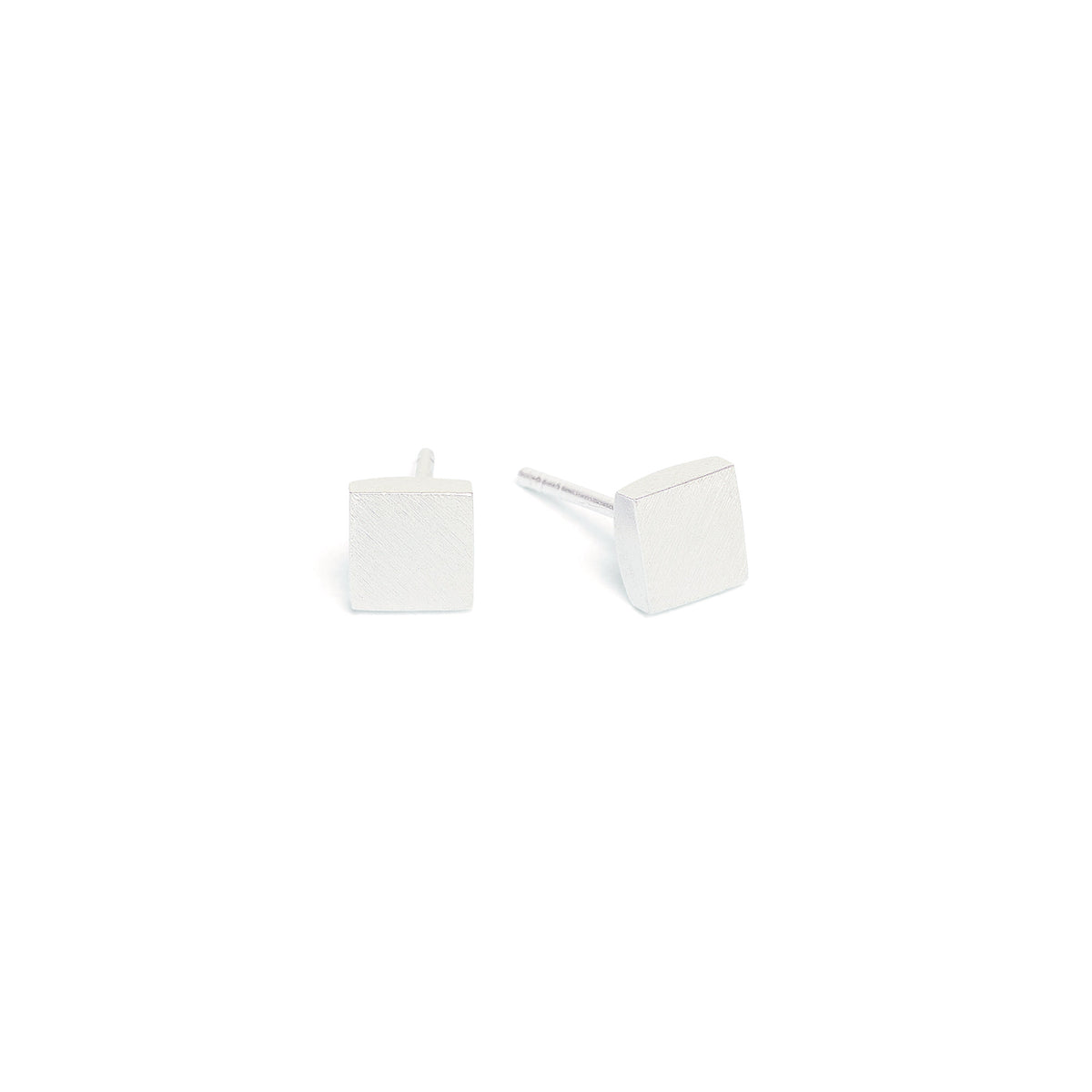 Ohrstecker Cobos von BERND WOLF aus 925er Sterlingsilber, Designlinie Cubes.